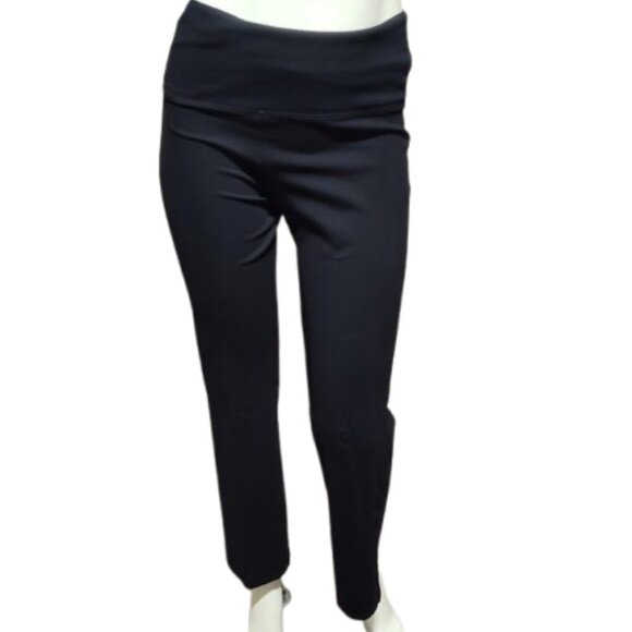 Athena Marie High Waist Wide Leg Stretch Yoga Pant Women's Size Medium Black - Picture 1 of 9